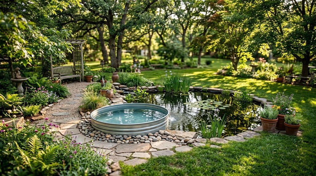 10 creative stock tank pond ideas