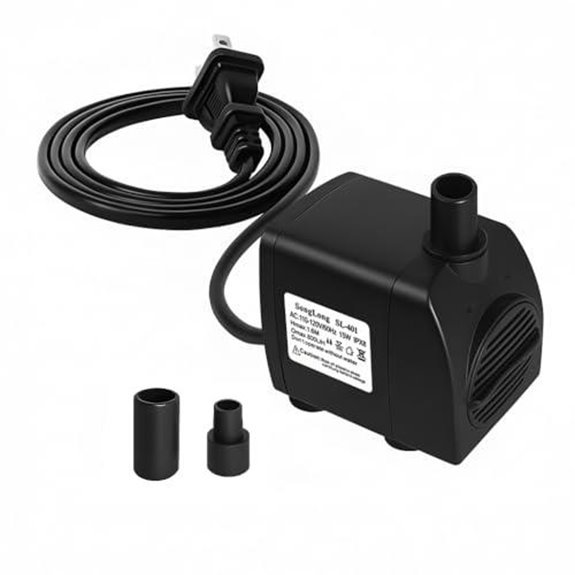10 Best Small Submersible Fountain Pumps for 2026 5 200 gph submersible pump