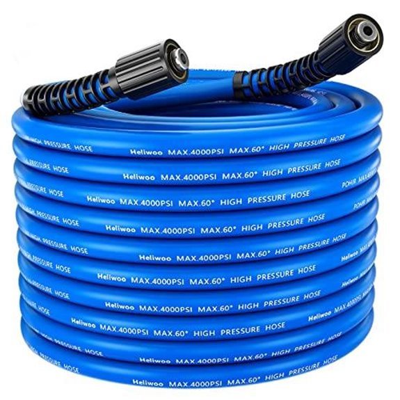 25 ft pressure washer hose 4000 psi m22 fittings