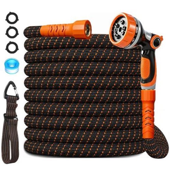 50 foot flexible garden hose