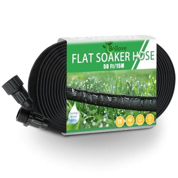 5 Best Soaker Hose for Vegetable Garden in 2026 3 50 foot soaker hose for garden irrigation