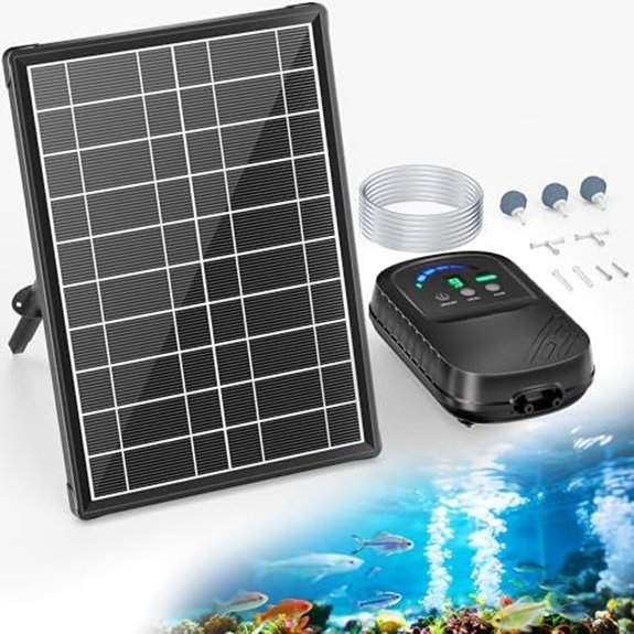 7 Best Solar Pond Oxygenators for 2027 7 8w solar pond aerator with battery