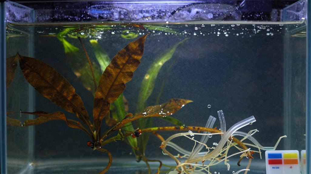 Why Are My Aquatic Plants Dying? 2 ammonia nitrite harm plants