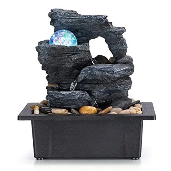 amootek table top fountain
