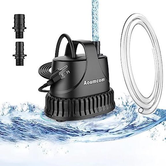 10 Best Water Pumps for Small Ponds in 2027 8 aoumcom 200gph submersible pump