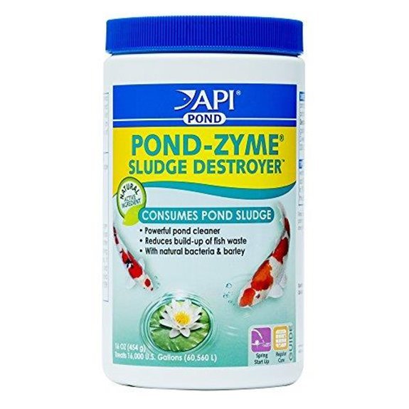 api pond zyme sludge destroyer pond cleaner