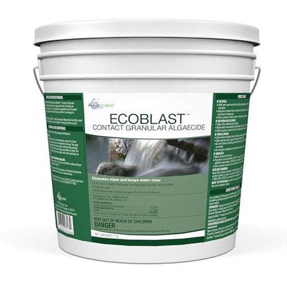 aquascape ecoblast granular algaecide