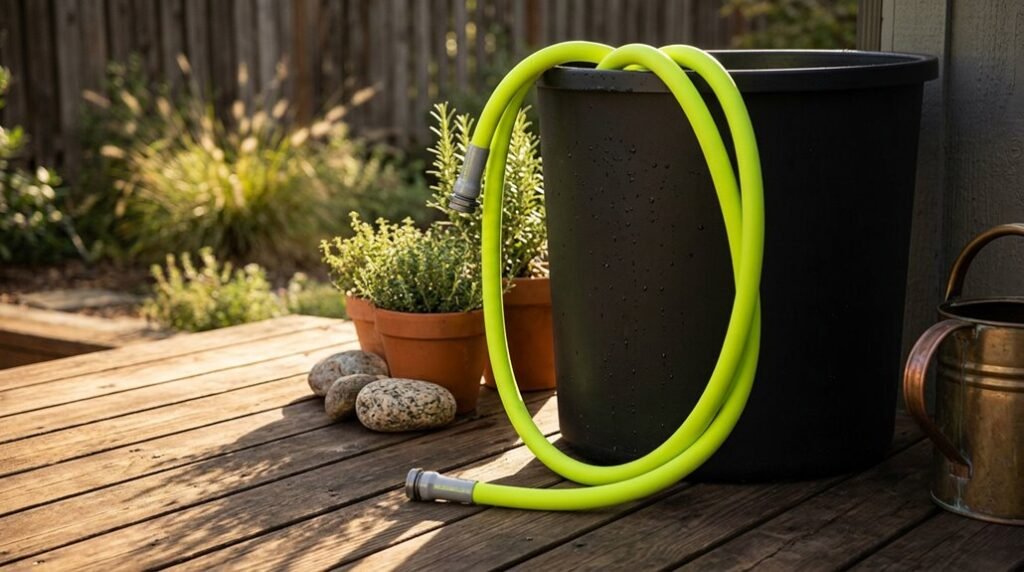 best hose for rain barrels