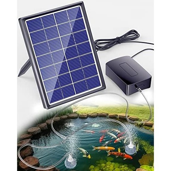 biling solar aerator pond battery