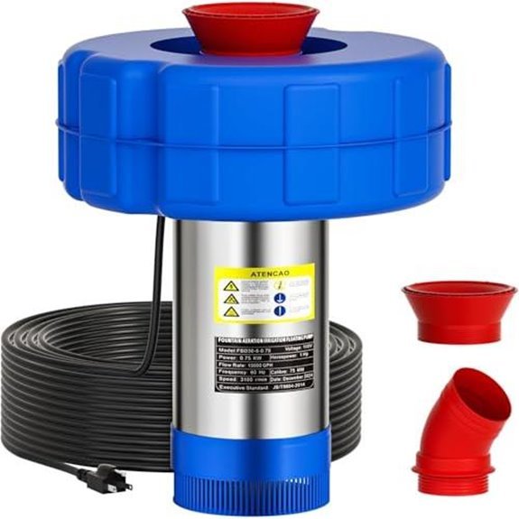 bofekte 15000 gph fountain