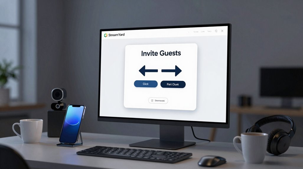 How Does StreamYard Work? 4 browser based guest join two clicks