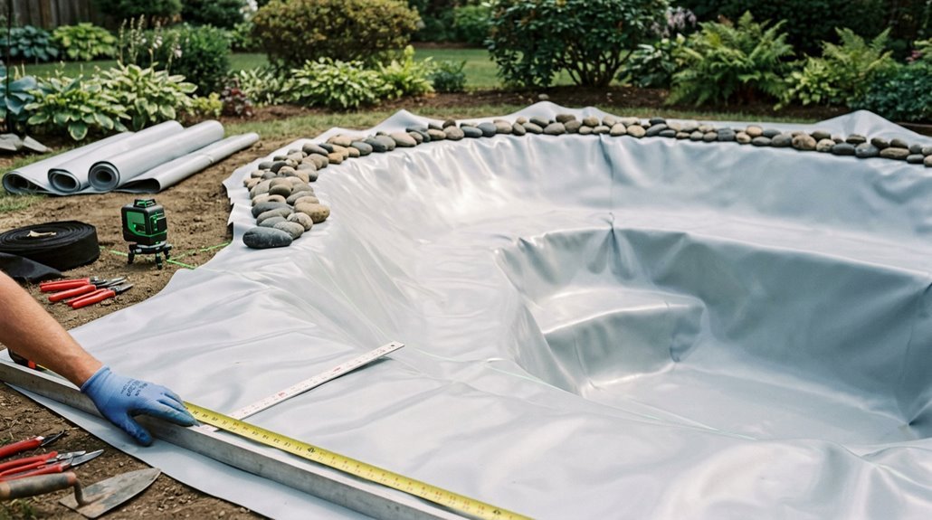 choosing and installing lldpe pond liner