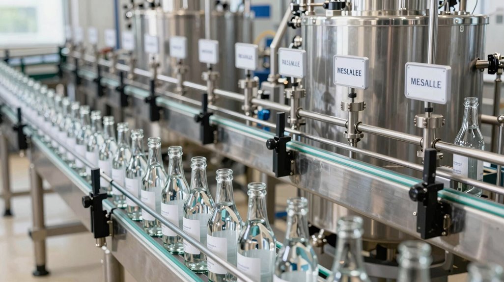 compact automated bottling line scales robustly