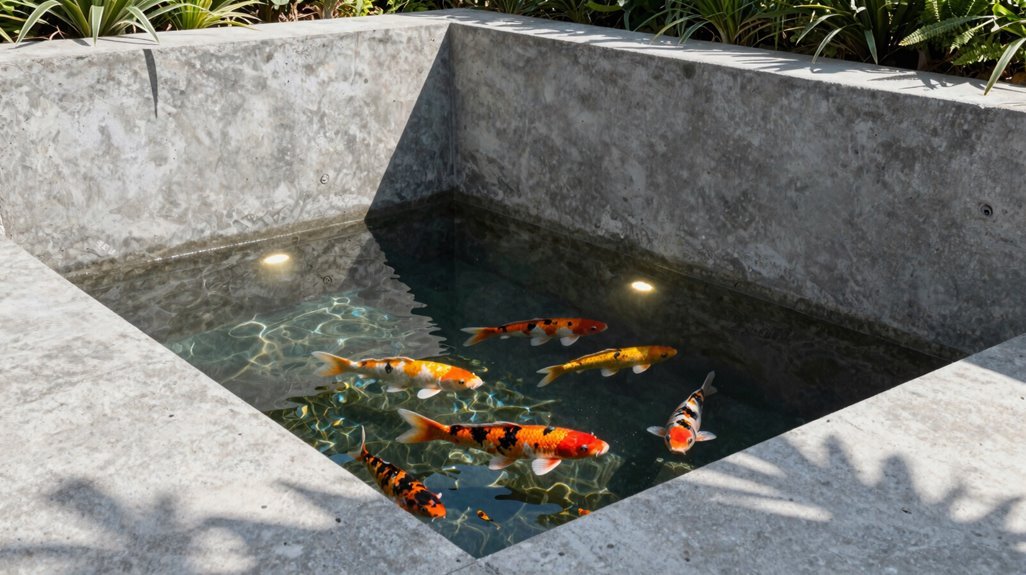 7 DIY Koi Pond Ideas That Transform Your Backyard 6 concrete wall forms and cap pour