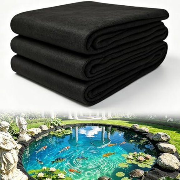 convivium pond liner padding