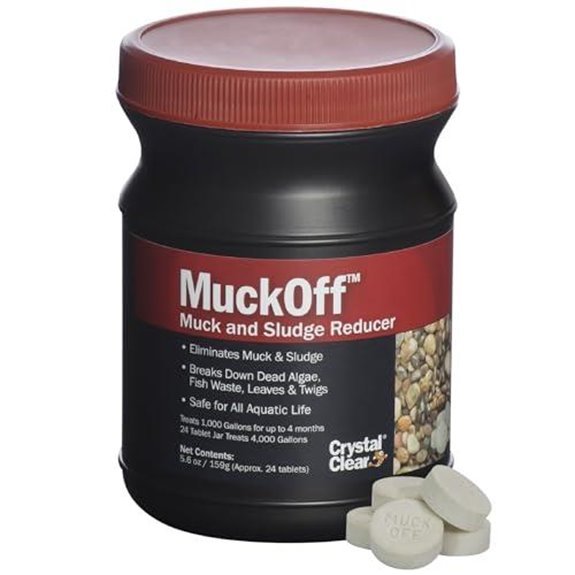 crystalclear pond muck treatment