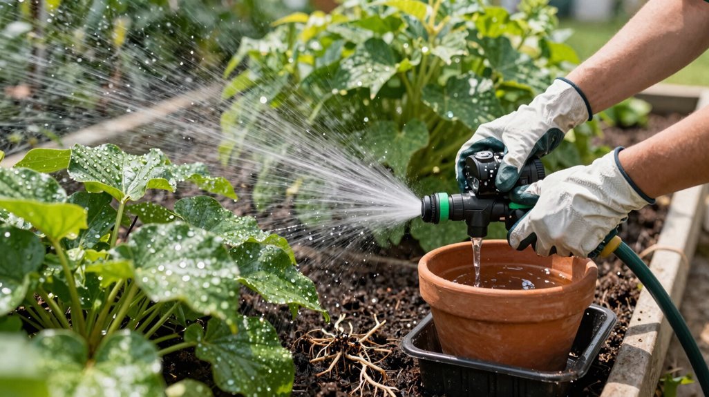 deep watering builds deep roots resilience