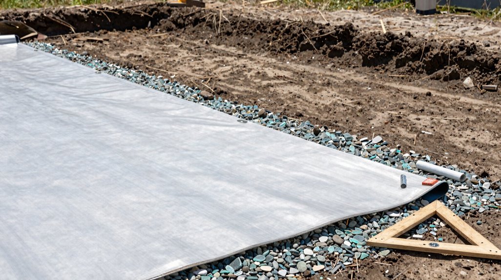 How to Choose and Install an LLDPE Pond Liner for Your Water Feature 6 digging for buried debris safely