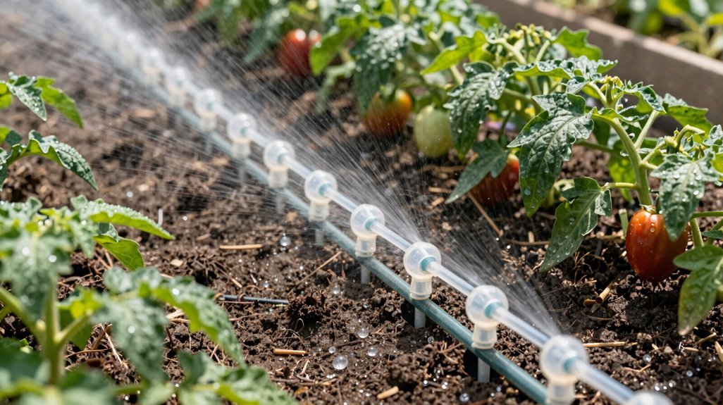 drip irrigation for precise watering