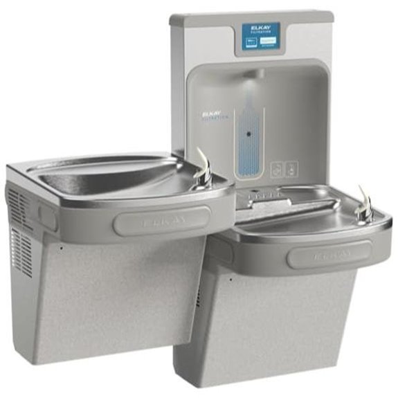 elkay bi level fountain filtration