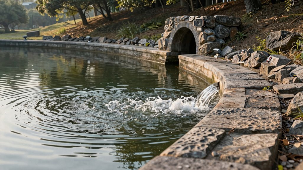 emergency spillway as backup protection