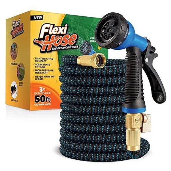 9 Best Expandable Water Hoses for 2026 1 expandable garden hose 50ft with nozzle