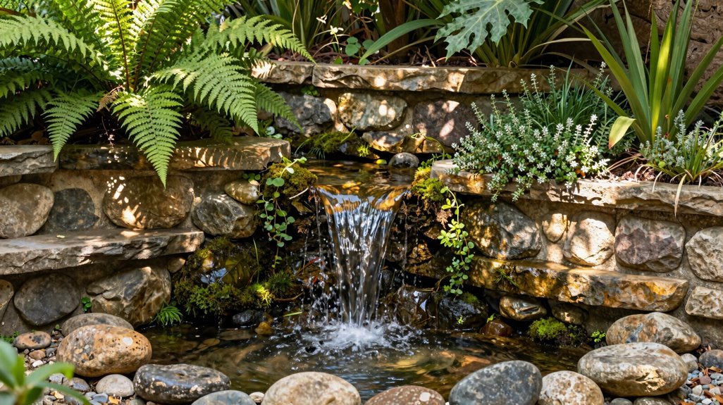 Retaining Wall Waterfall Ideas: 7 Designs for Your Backyard 1 five foot budget waterfall walls