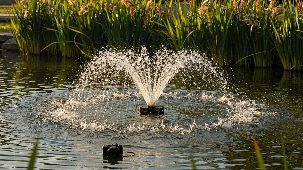 floating fountain vs bottom aerator choice