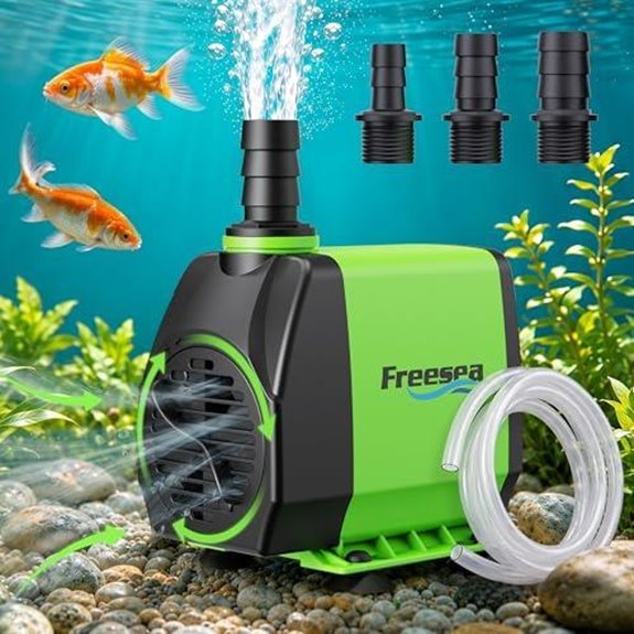 freesea pond pump performance