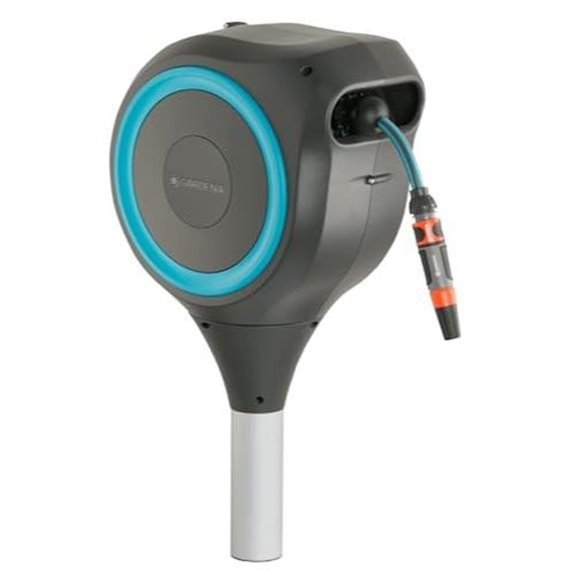 gardena retractable hose reel
