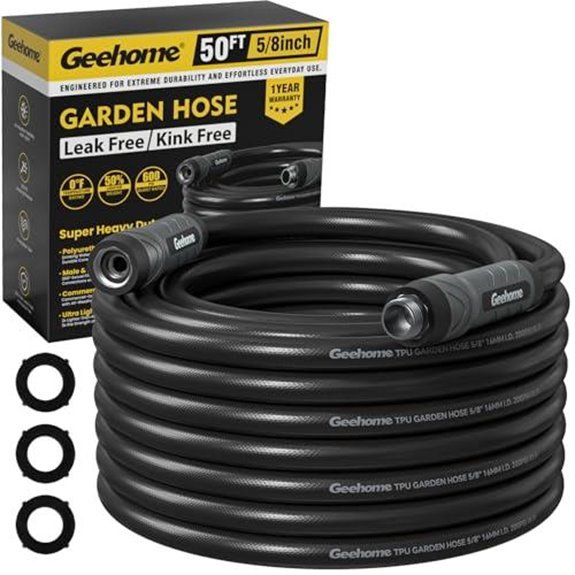 geehome 50 ft heavy duty hose