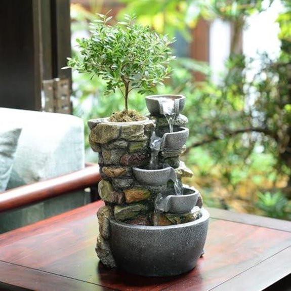 haobos indoor rockery fountain