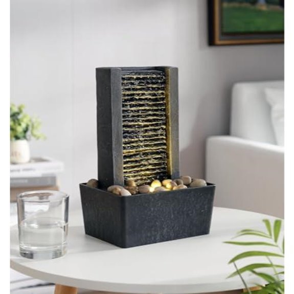 haobos modern tabletop fountain