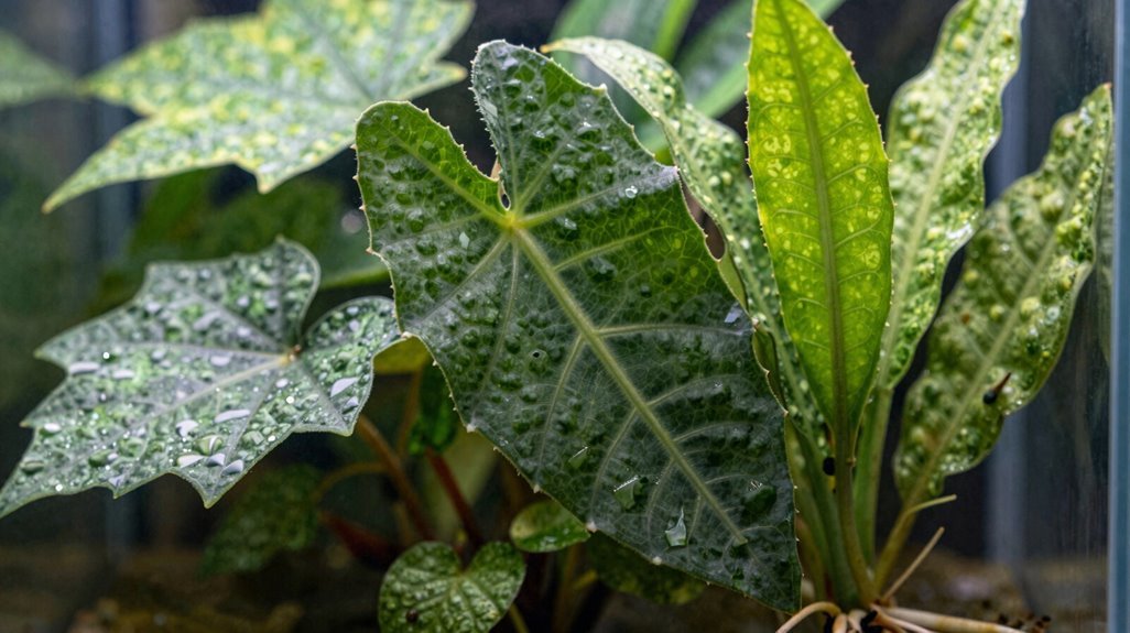 How to Identify Aquarium Plants Using Visual Cues 2 hexagon backdrop clear angle captures