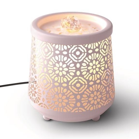 homedics pink indoor fountain