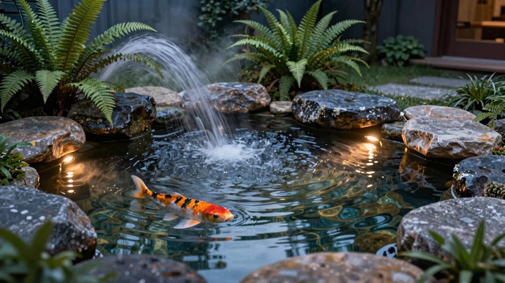 integrated led water feature lighting
