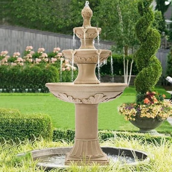 10 Best Outdoor Fountains for 2027 (Backyard Bliss) 7 italian outdoor water fountains waterfalls