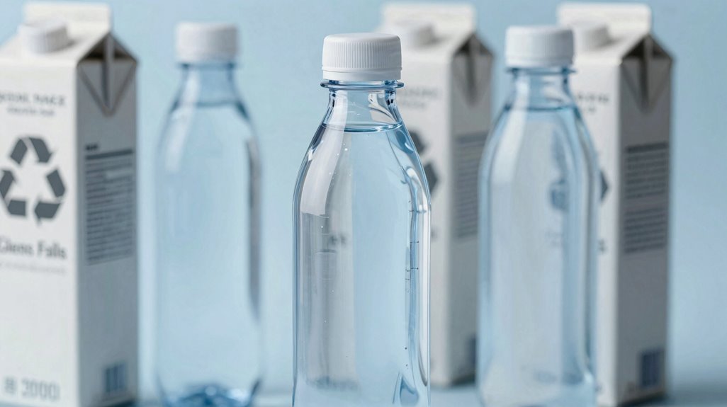 just water low emission plant based carton