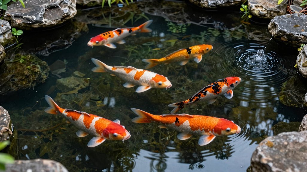koi pond costs scale dramatically
