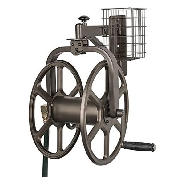 liberty garden 125 foot hose reel