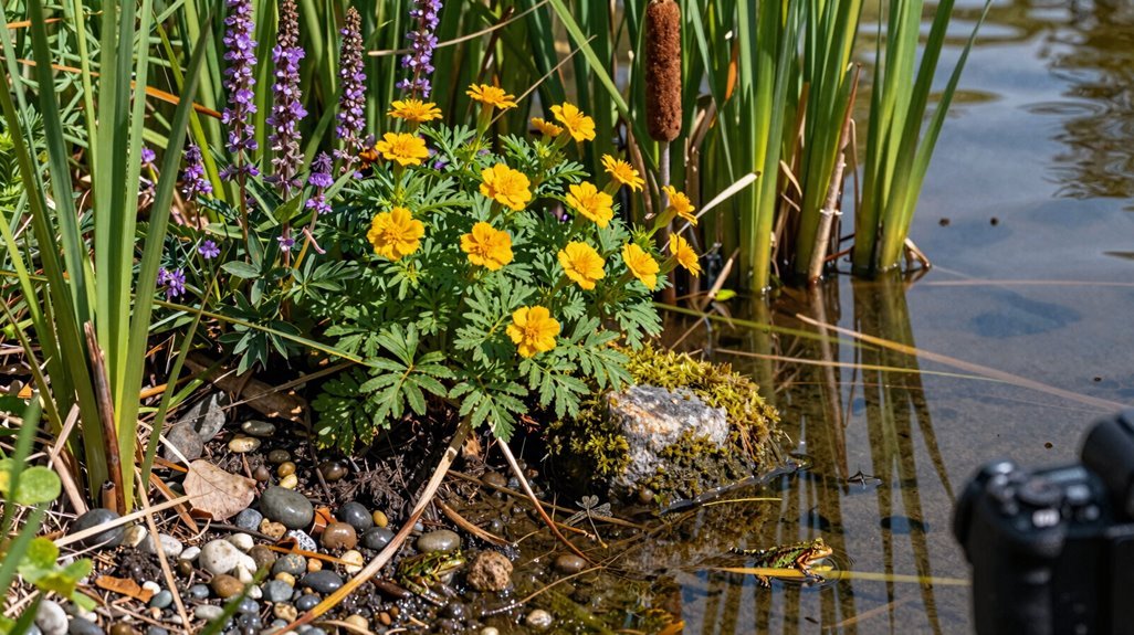 marsh marigold purple loosestrife filtration growth