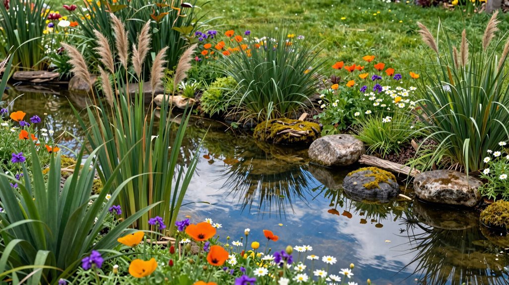 meadow edging by water s edge