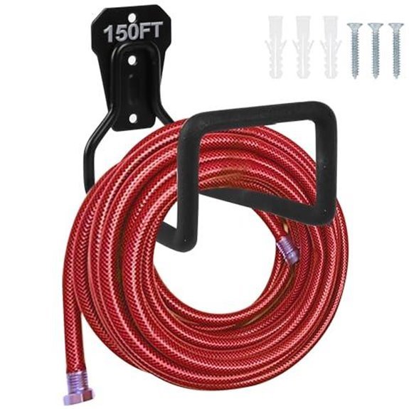 10 Best Garden Hose Storage for 2026 6 metal wall mounted hose holder for garden