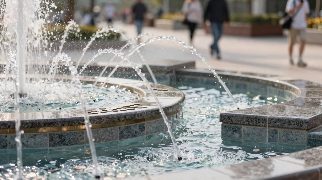 mid range fountain cost highlights