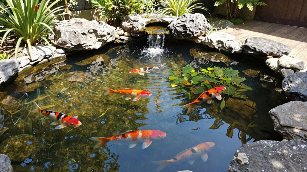 7 DIY Koi Pond Ideas That Transform Your Backyard 3 natural looking koi pond low maintenance