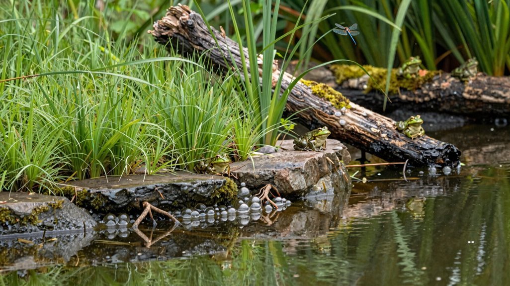 natural ramped wildlife friendly edges