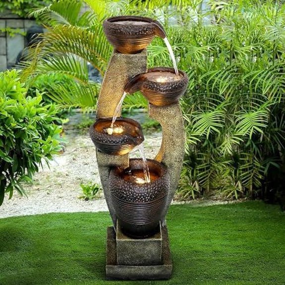 naturefalls 40 4 tier fountain