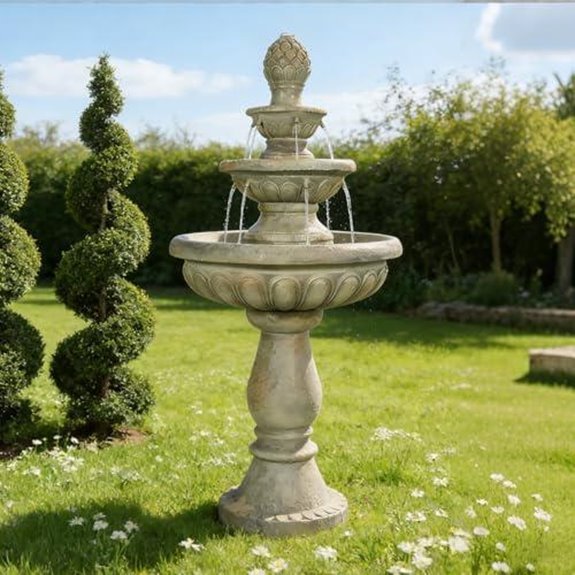 naturefalls 42 5 3 tier fountain