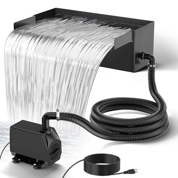 nfesolar 12 2w stainless spillway