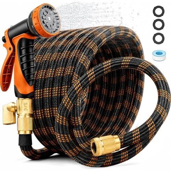 9 Best Expandable Water Hoses for 2026 6 non expandable 50ft hose